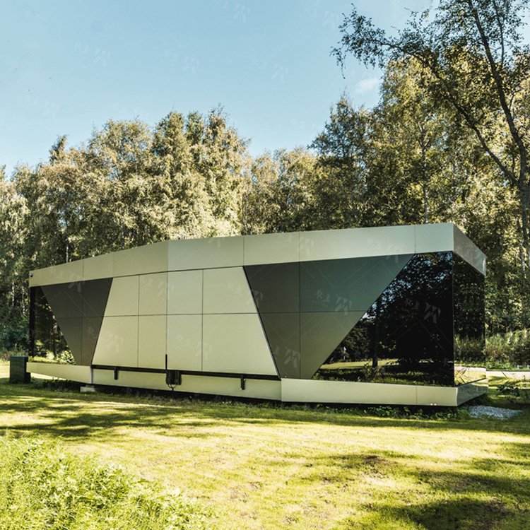 Customizable Multifunctional Submarine-shaped Prefabricated Container House with Tempered Glass for Space Capsule Prefab Houses - Image 2