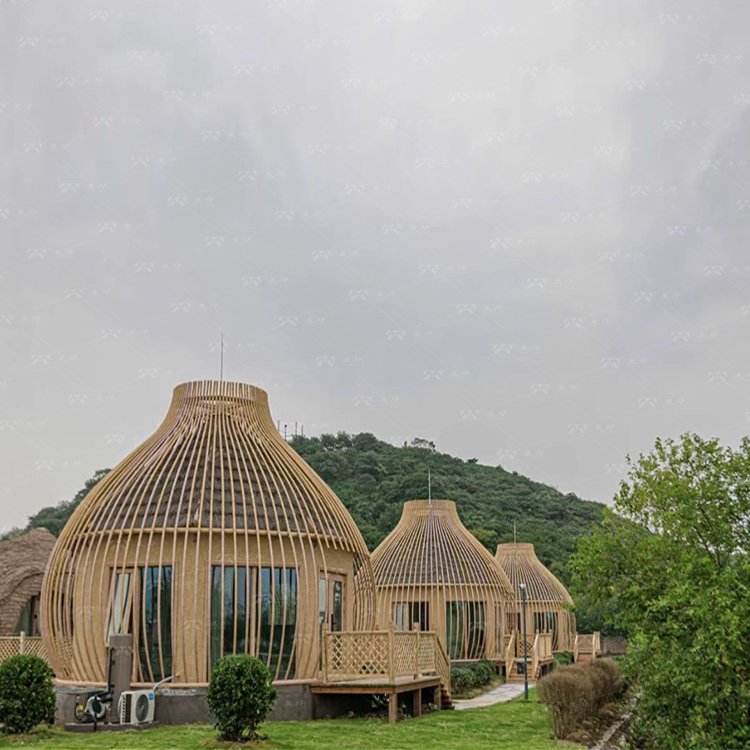 Customized Single Layer Luxury Birdcage-Shaped Large Artificial Tree House Prefabricated Victorian for Hotels Prefab Houses - Image 3