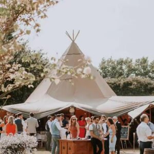 8m 10m 12m 15m Lowest Price Outdoor Heavy Duty Indian Tipi Tents Waterproof Teepee Tensile Yurt for Wedding Party Tents