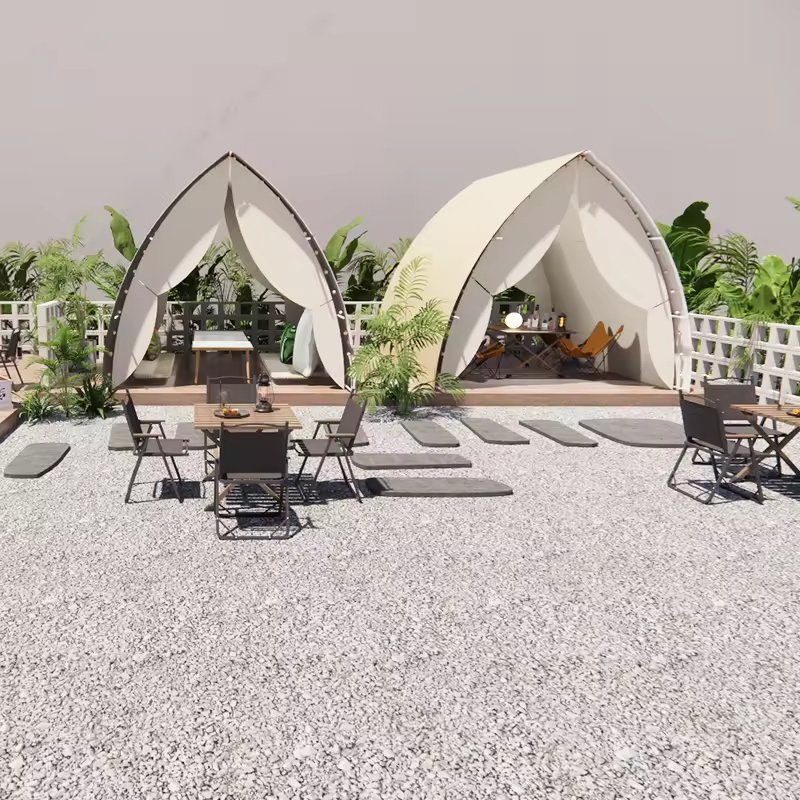 5 m X 9 m Desert Camel Sailing Boat for Safari Tent Waterproof Outdoor Glamping Tent Luxury Vacation for Safari Camping Tents - Image 3