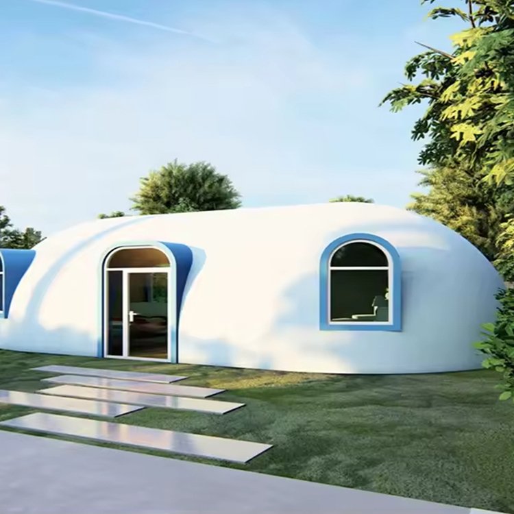 DIY Modular Graphene EPS Bowl-shape Geo Igloo Prefab Dome House the Fire Rating B1 Level for Prefab Cabin Tiny Home Office Hotel - Image 8