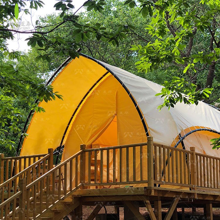 5 m X 9 m Desert Camel Sailing Boat for Safari Tent Waterproof Outdoor Glamping Tent Luxury Vacation for Safari Camping Tents - Image 10